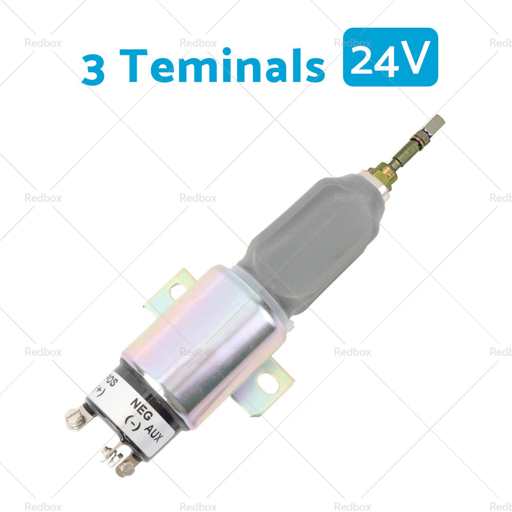 12V 24V Fuel Shutoff Solenoid Valve 1751ES Brand New-8