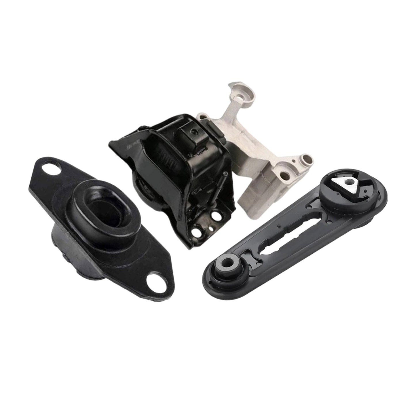 Engine Mount Kit Rear, Left & Right (LH & RH) Suitable For Nissan Dualis J10 2007-2015 4-Cyl MR20DE-0