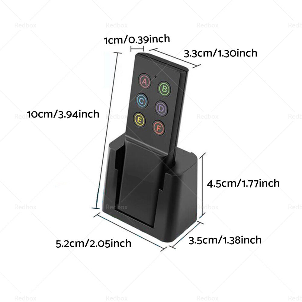 Wallet Tracker Transmitter 6 Receivers Anti-lost Wireless Key Finder Remote Key-1
