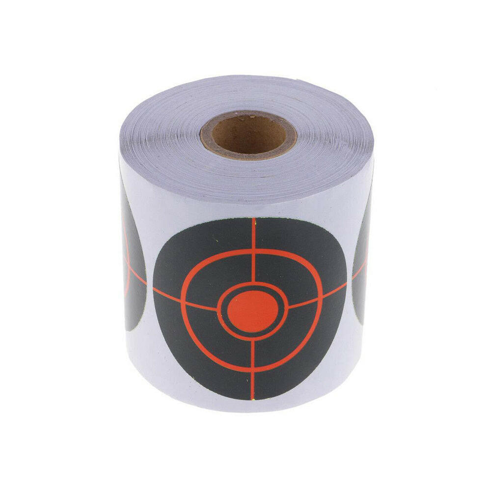 Self Adhesive Splatter Reactive Shooting Target Stickers 250x/Roll Suitable For Practice & Training-1