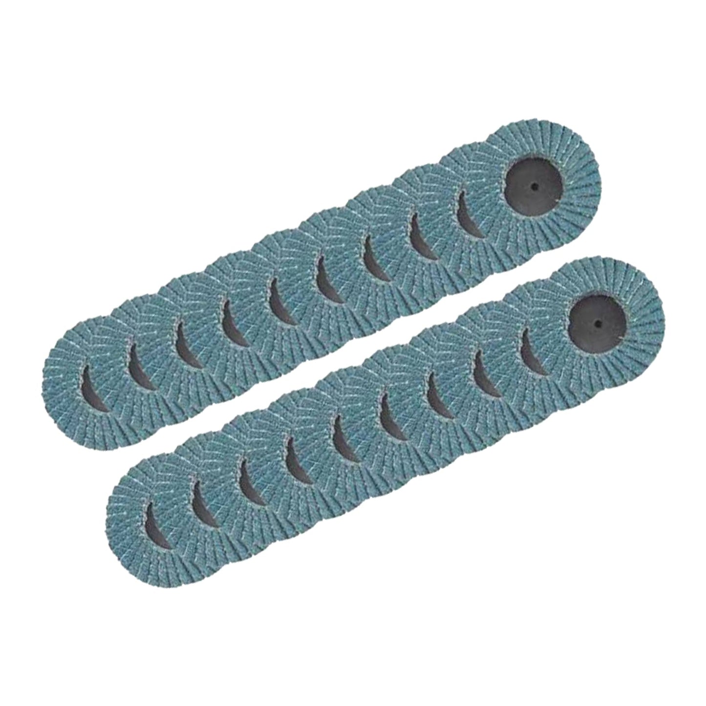 20x 2 inch (50mm) Quick Change Zirconia Flap Discs Suitable For Metal Sanding-1