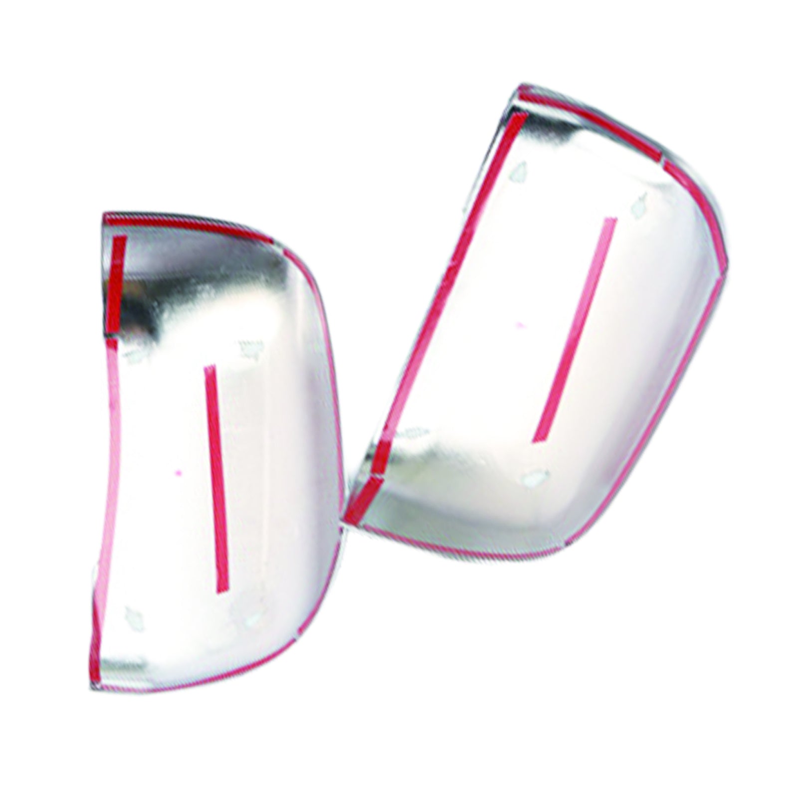 Side Door Rearview Mirror Cover Trim Chrome Pair Left & Right Suitable For Mitsubishi Pajero V80 2007-2021-3