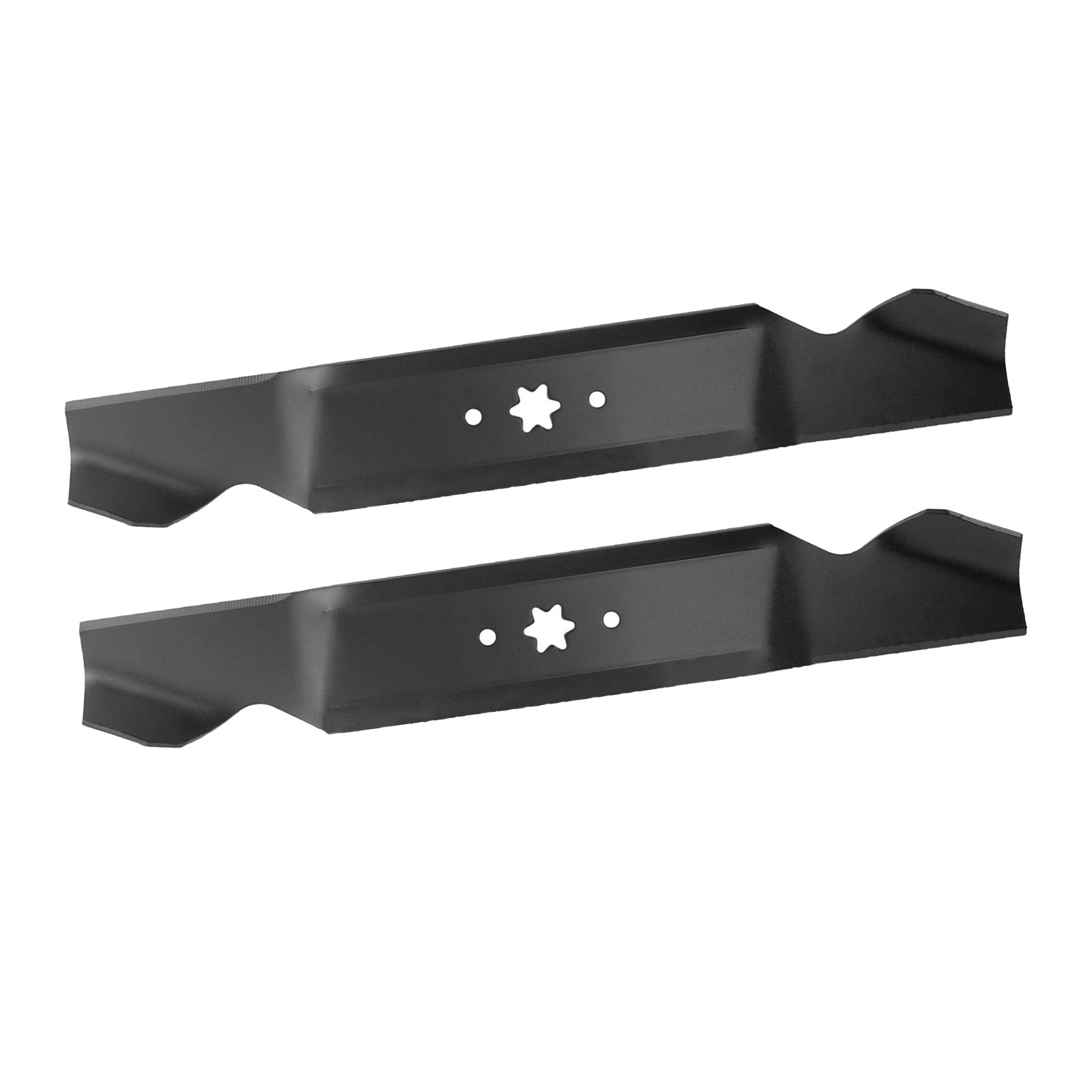 4x Blades Suitable for 38 inch  MTD Ride on Mowers 6 Point Centre Hole 742-0654-2
