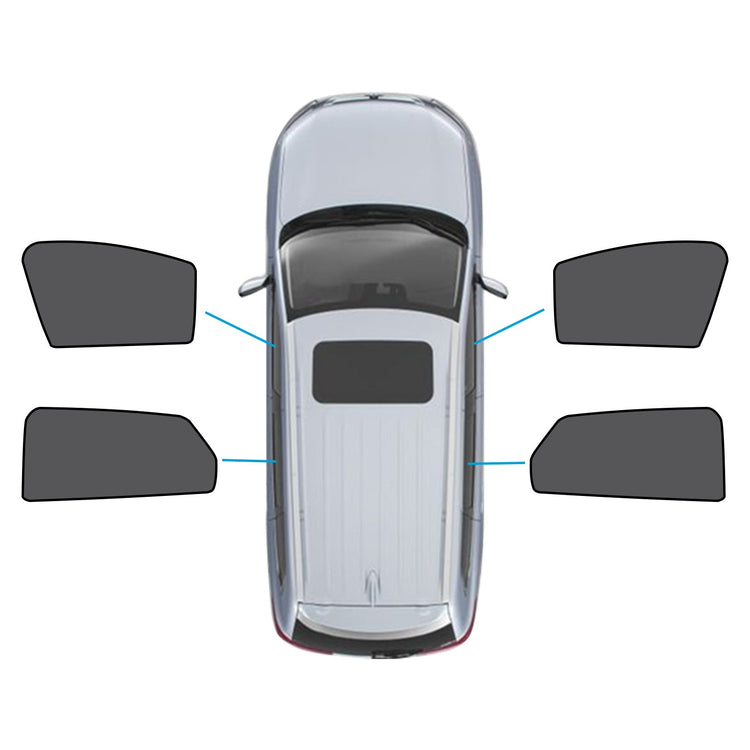 Car Window Magnetic Mesh Sun Blind Shades Suitable for MG4 2023-2025-0