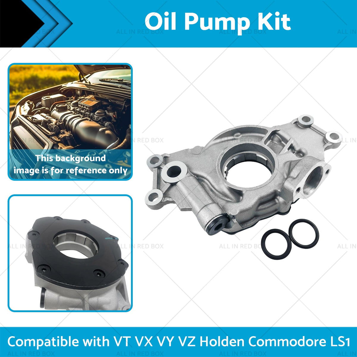 M295HV High Volume Oil Pump Kit Suitable for VT VX VY Holden Commodore LS1 V8-2