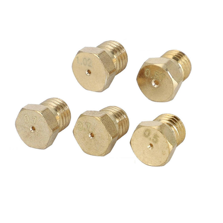 LPG Gas Jet Set Burner Gas Hob LPG Conversion Kit Jets Nozzles Propane Injectors-0