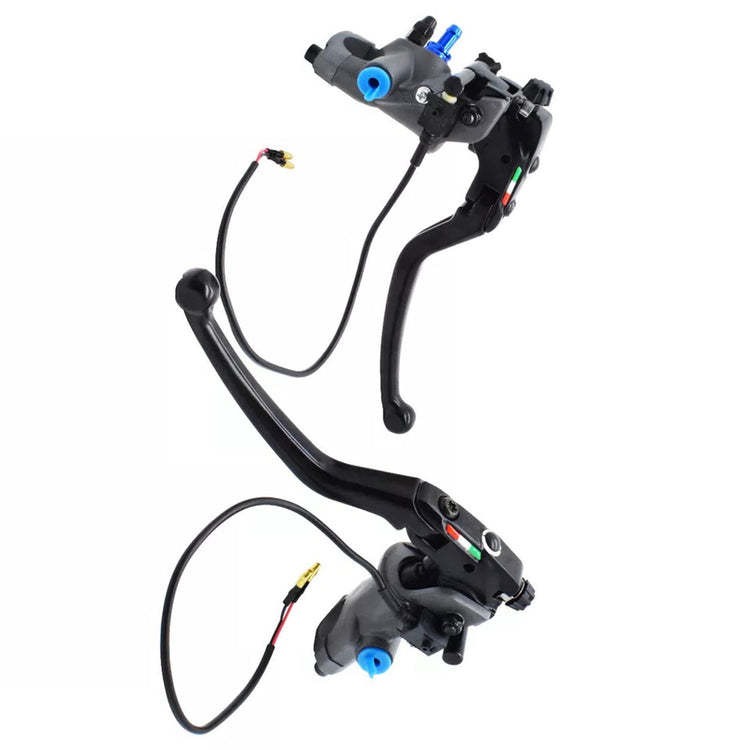19 RCS CNC Motorcycle Set Brake Master Cylinder Cable Clutch Radial Brake Pump-0