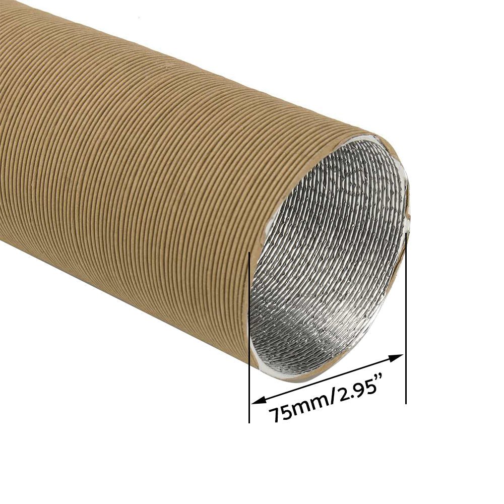 75mm Duct Pipe For Air Diesel Parking Heater Conditioner Ducting Hose 80cm - Frazy's Auto Parts