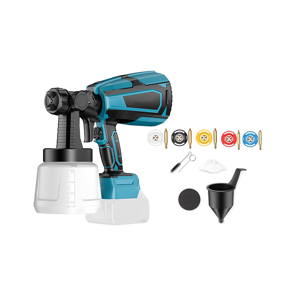 Cordless High Pressure Spray Gun Airless Paint Sprayer Suitable For Makita Battery-0