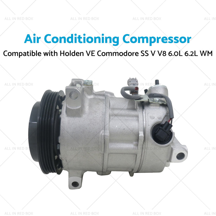 Air Conditioning Compressor Suitablefor Holden VE Commodore SS V V8 6. 0L 6. 2L WM-3