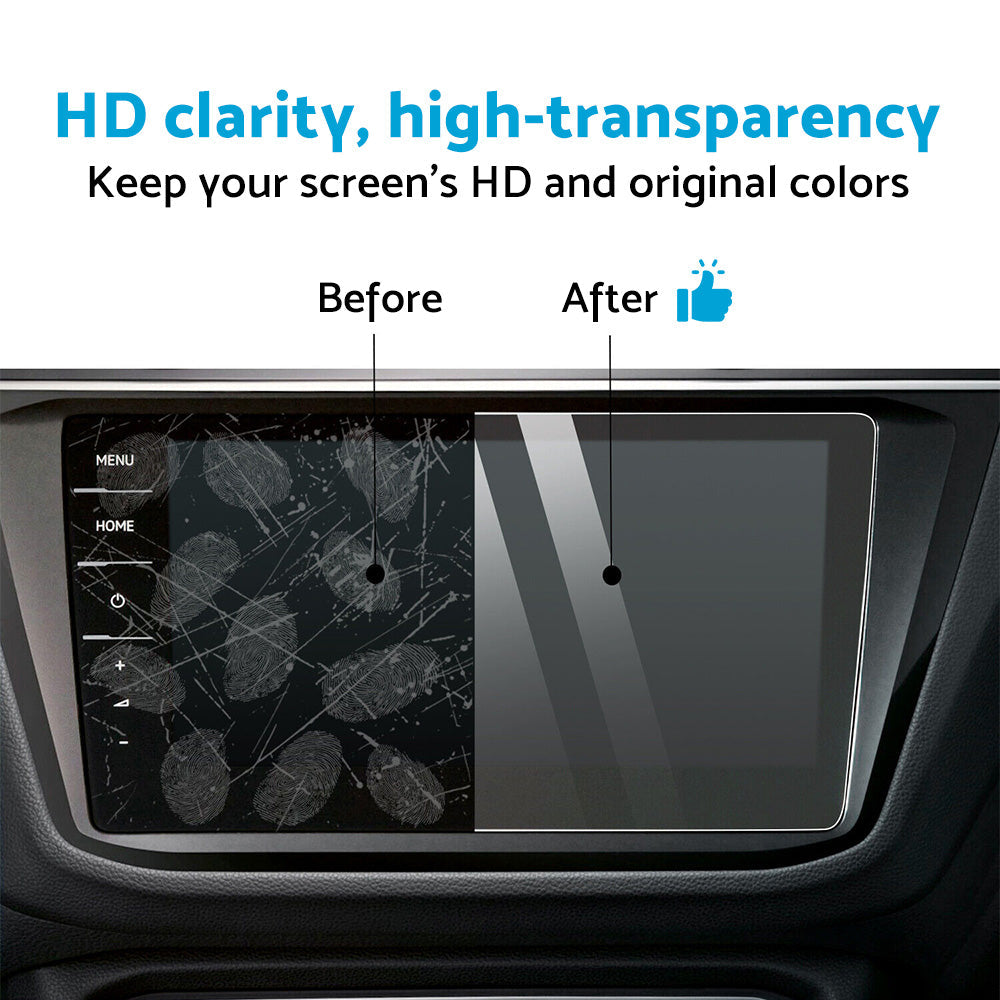 9.2 Inch Tempered Glass Touch Screen Protector Suitable For VW Tiguan 2018-2023-1