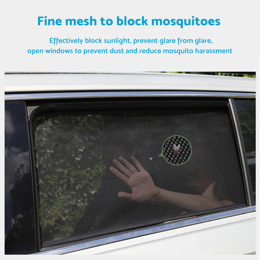 Car Window Sun Blind for Subaru Forester 2018-2023 Magnetic Rear Side Shade Mesh-4