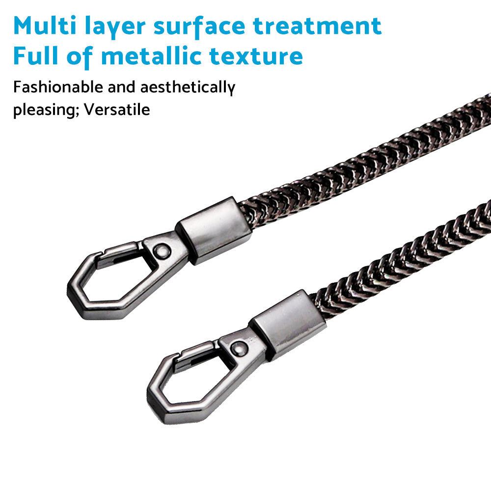 NEW Alloy Black Link Biker Trucker Punk Wallet Chain 16inch 40cm Long-4
