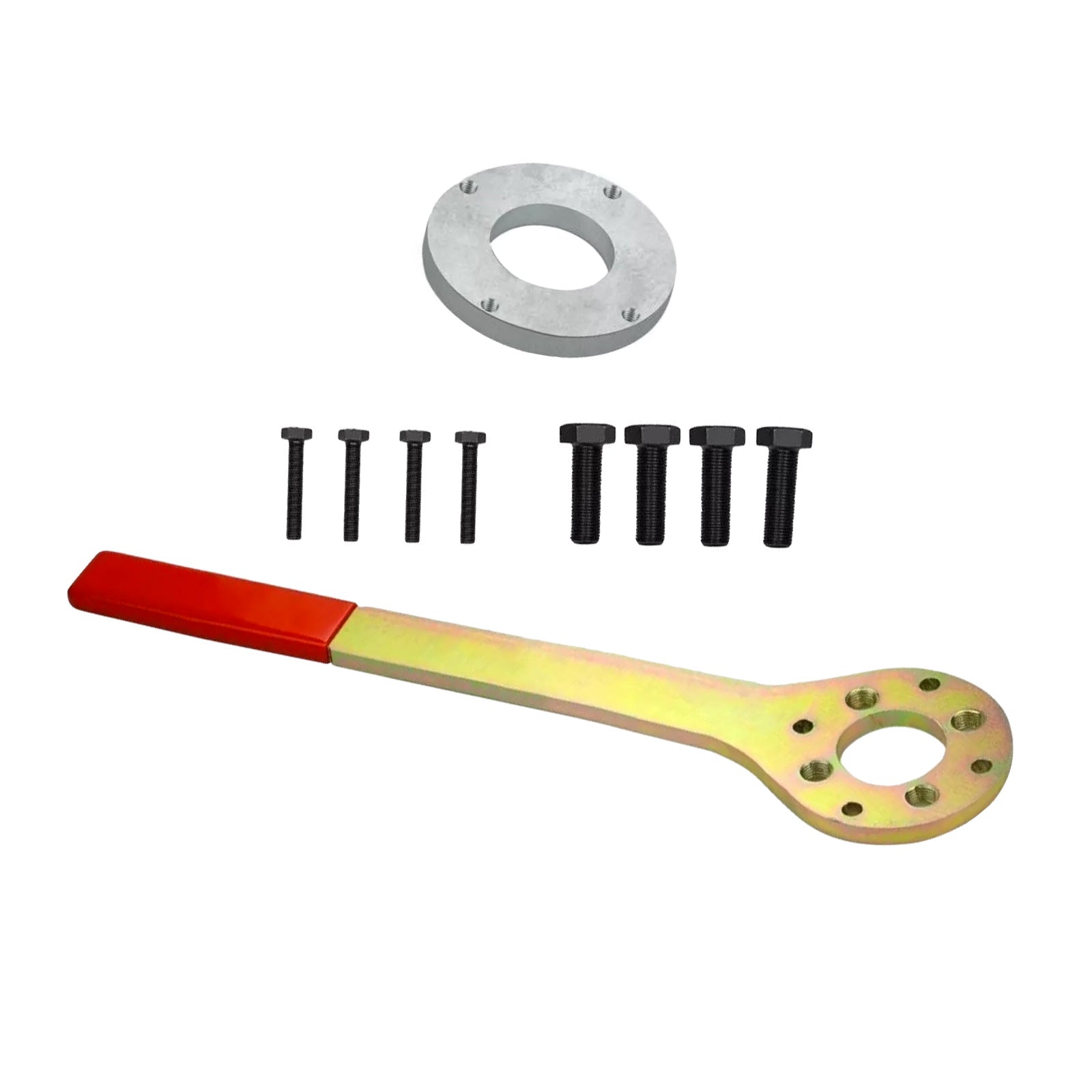 Crank Pulley Tool Kit with Screw Wrench Holder Suitable For Subaru Impreza / Forester-4