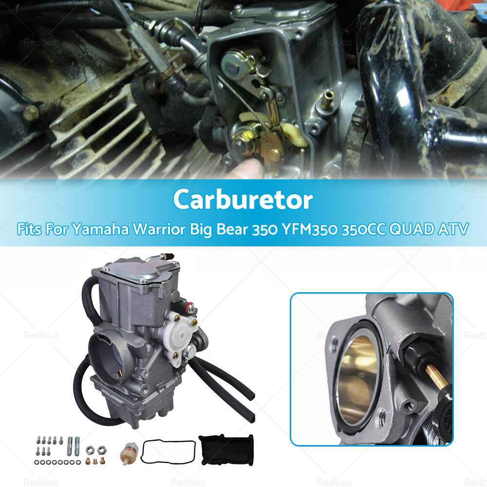 Carburetor Suitable For Yamaha Warrior / Big Bear 350 YFM350 350CC 1987-2004 Quad ATV-2