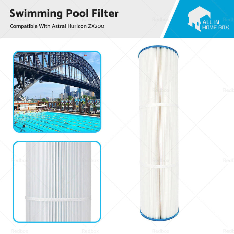 Swimming Pool Filter Cartridge Filter Element Suitable for Astral Hurlcon ZX200-0