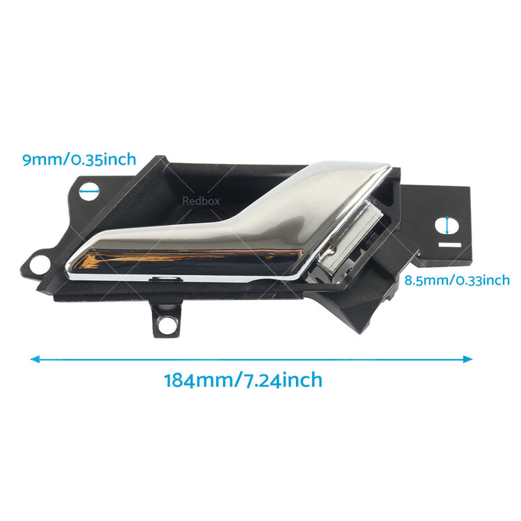 Right Inner Door Handle Chrome Fits For Holden Captiva 5 Seater 2006 - 2018-2