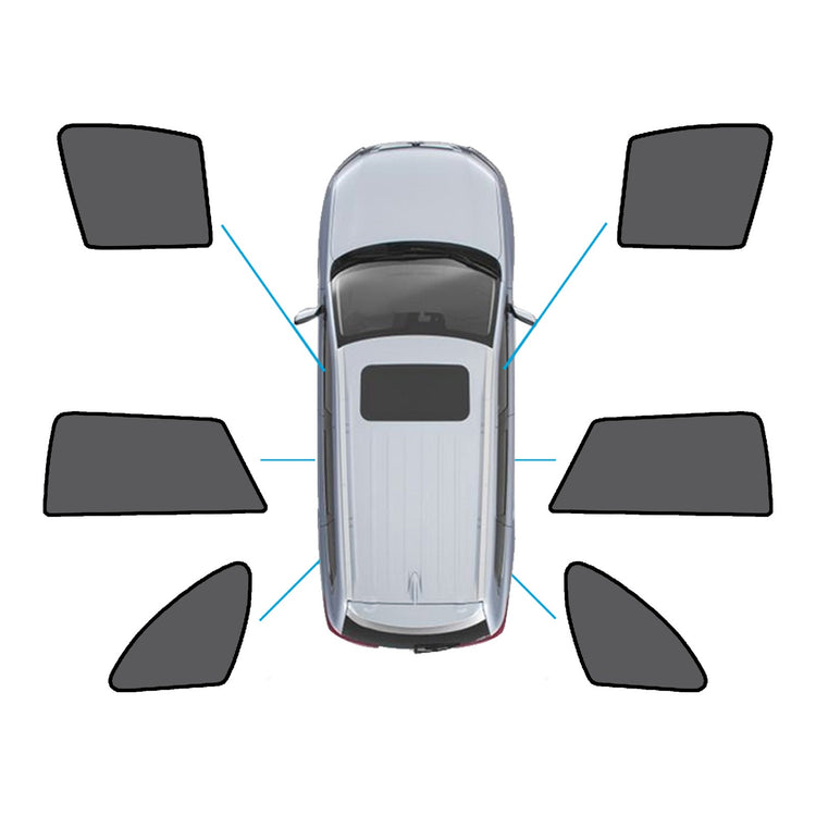 Magnetic Mesh Sun Blind Car Window Shade Suitable For Subaru Outback 2015-2020 Front & Rear-5