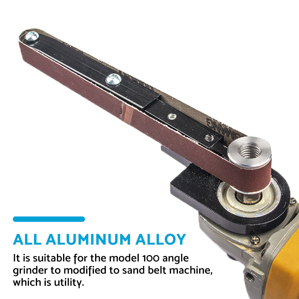 Sander Machine Sanding Belt Adapter Head Convert with Sanding Belts Woodworking-1