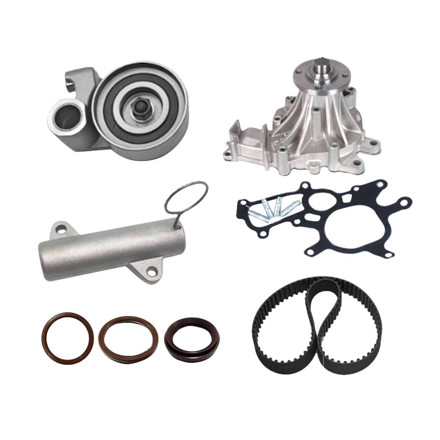 Timing Belt Kit & Water Pump Suitable For Toyota Hilux KUN16R / KUN26R 3.0L 2005-2017-0
