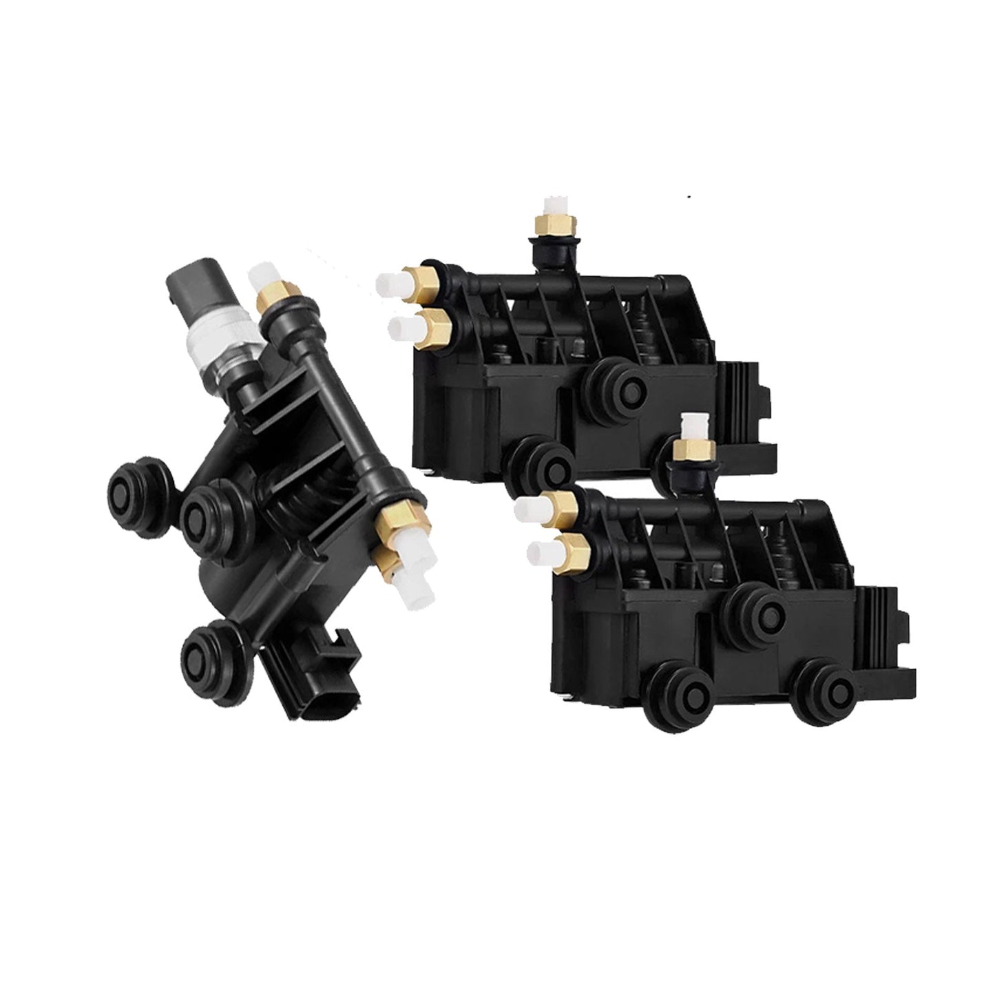3x Air Suspension Solenoid Valve Block Suitable For Range Rover Sport 2006-2013-0
