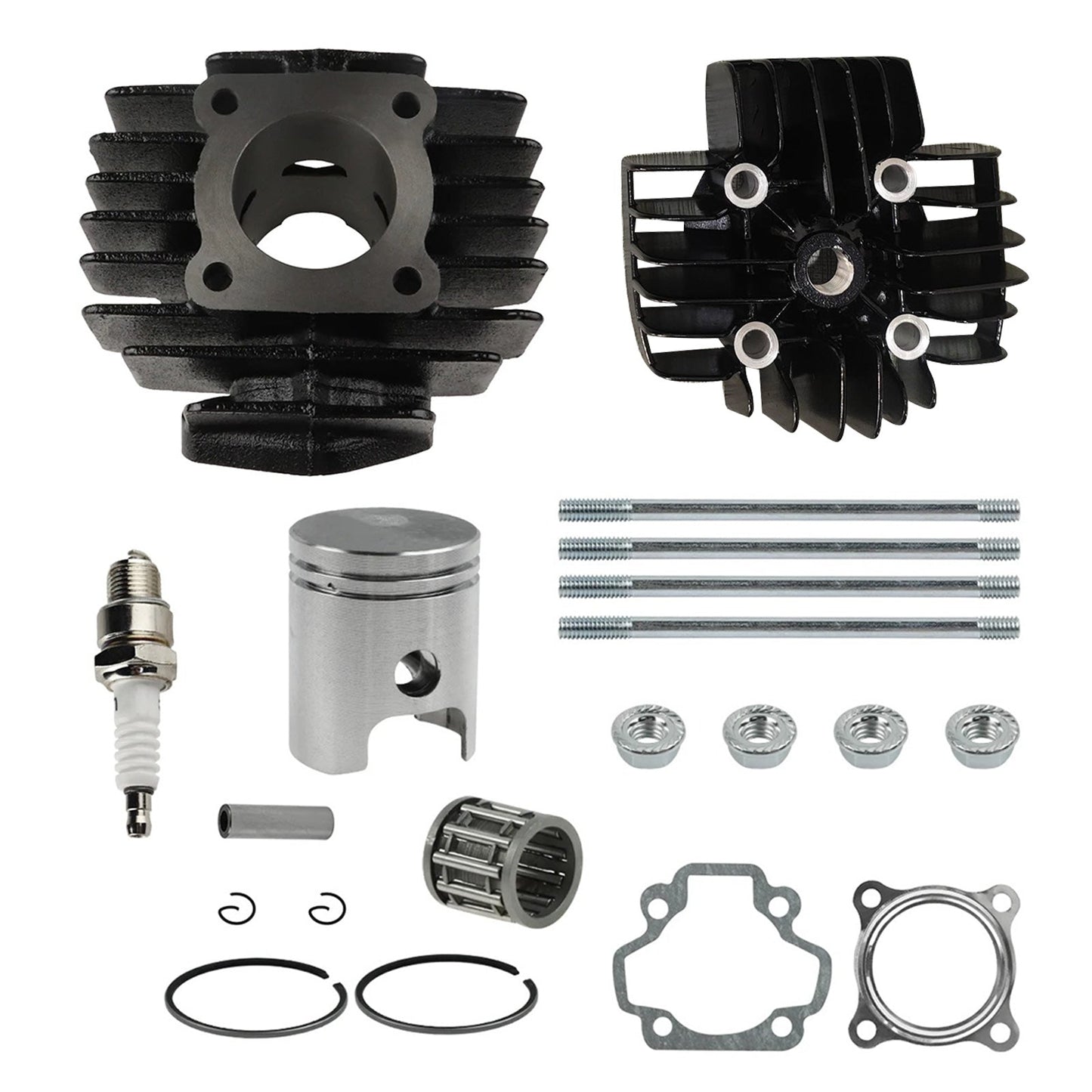 Rebuild Cylinder Head Bore & Piston Kit Suitable For Yamaha PW50 Peewee50-1