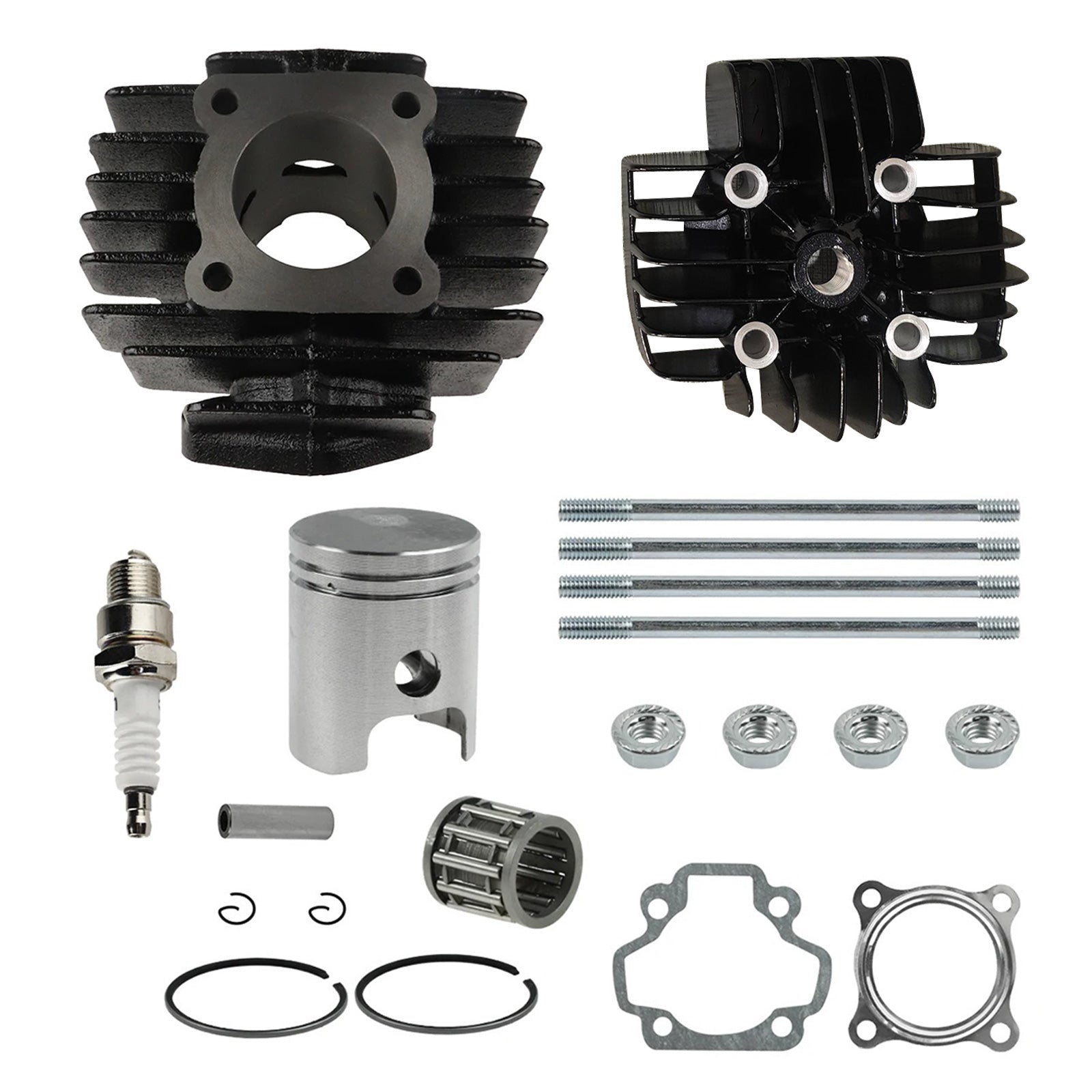 Rebuild Cylinder Head Bore & Piston Kit Suitable For Yamaha PW50 Peewee50-1