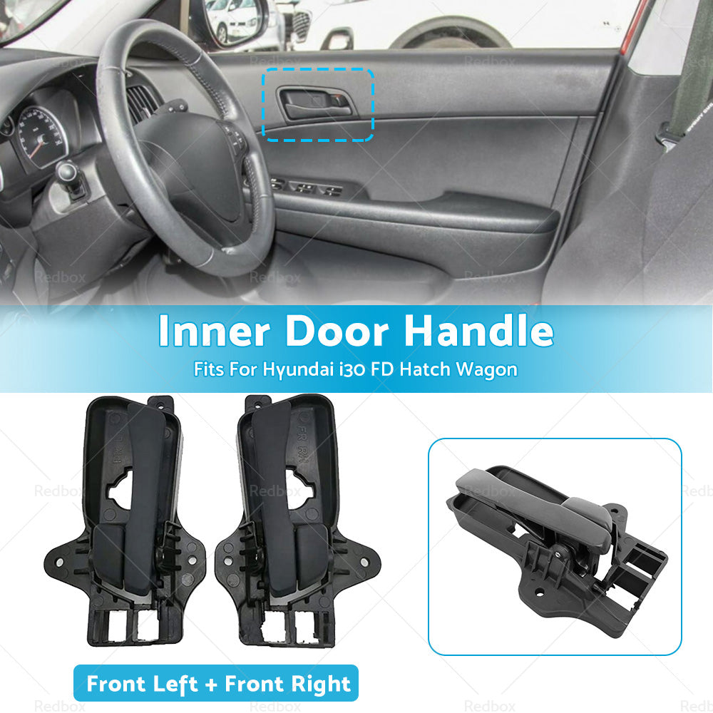1 Pair Front Left  and  Right Inner Door Handle For Hyundai i30 FD Hatch Wagon 07-12-2