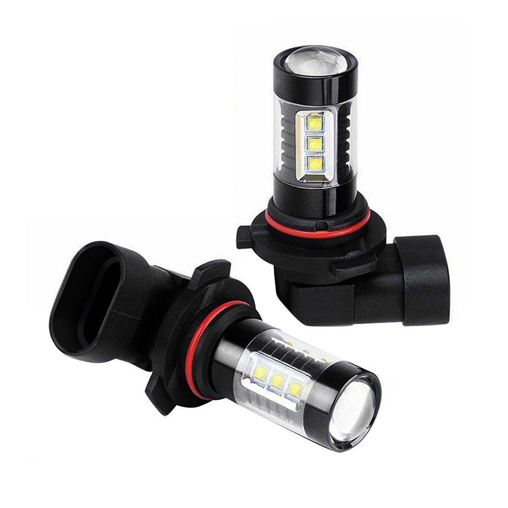 2x 9006 HB4 LED Car Fog Light Headlight Bulb Lamps 6500K White 80W-0
