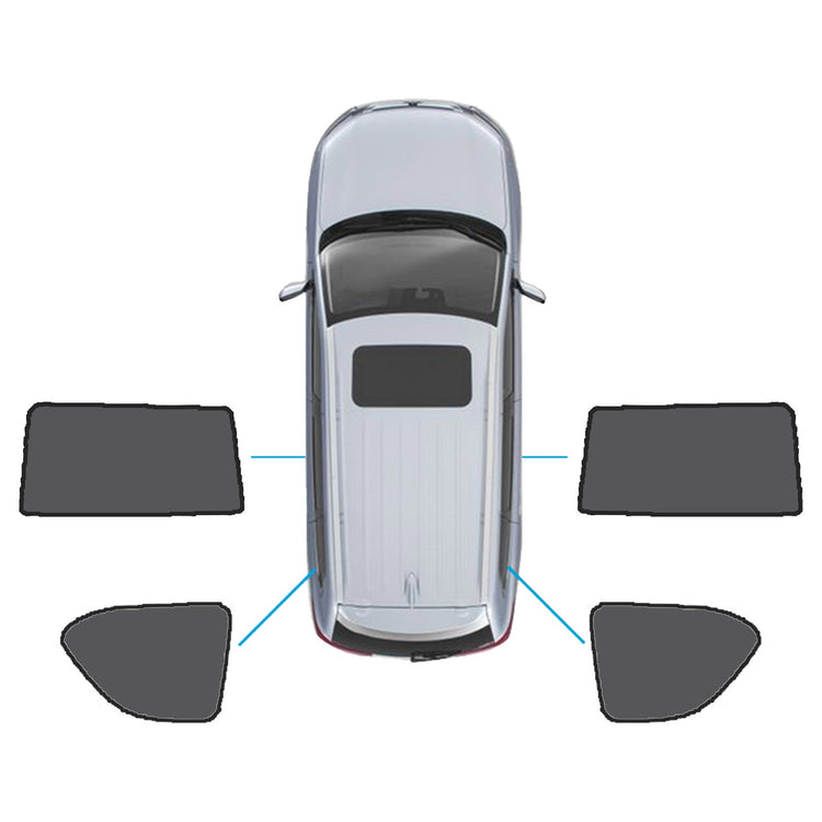Car Window Magnetic Sun Shade Suitable For Nissan Patrol Y62 Series 2012-2024-5