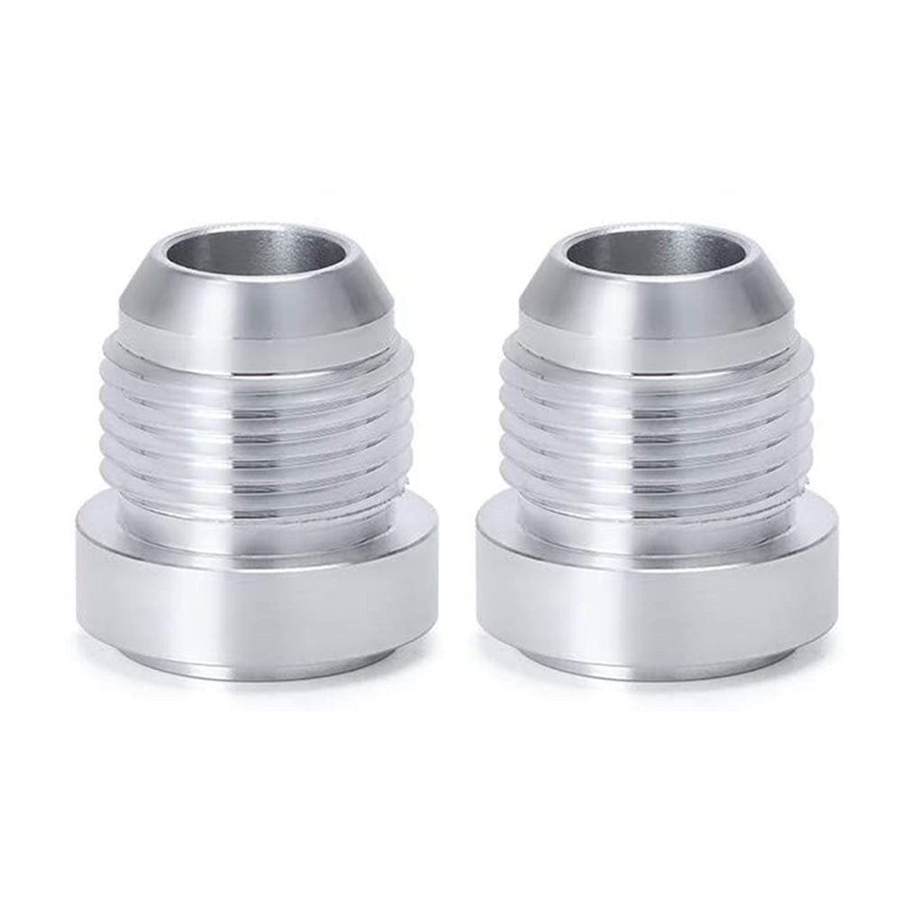 2x AN12 Male Aluminium weld on JIC bungs fitting -12AN JXSS032-12-A-0