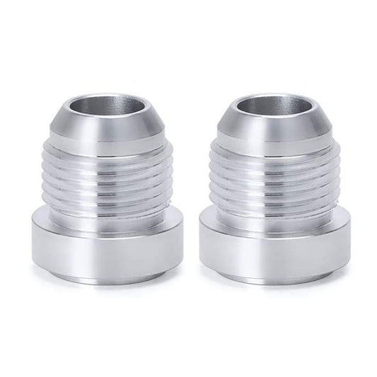 2x AN12 Male Aluminium weld on JIC bungs fitting -12AN JXSS032-12-A-0