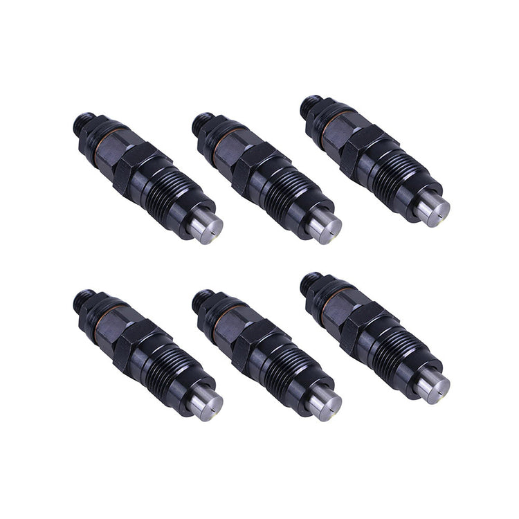 6x Diesel Fuel Injectors Suitable For Toyota HZJ105 HZJ75 HZJ78 HZJ79 4.2L 1HZ 1990-2007-0