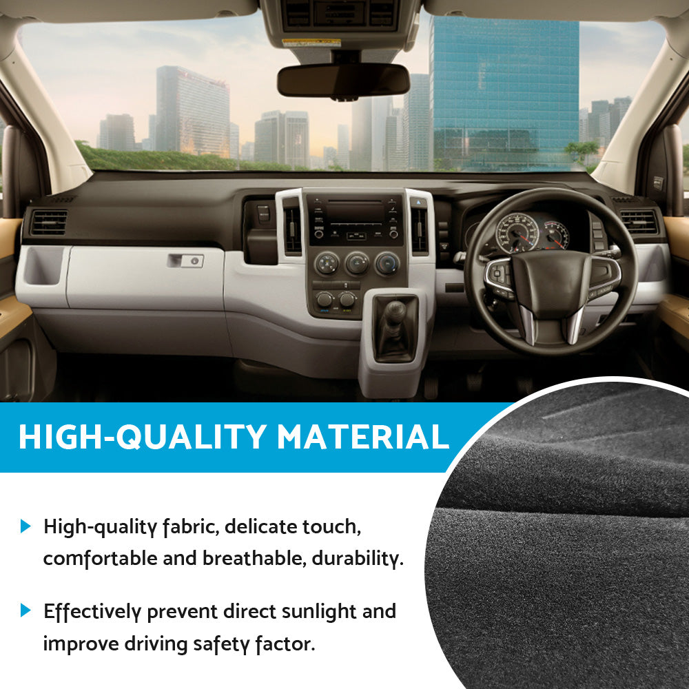 Dash Mat Suitable For Toyota Hiace 200 Series SLWB 2005-2019 Dashboard Cover-1