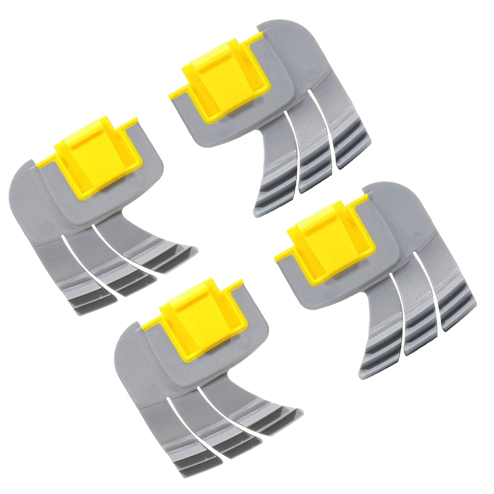 Activ Brush Scrubber 4x Suitable For Zodiac MX6 / MX8 / AX10 / AstralPool S10 Pool Cleaners-1