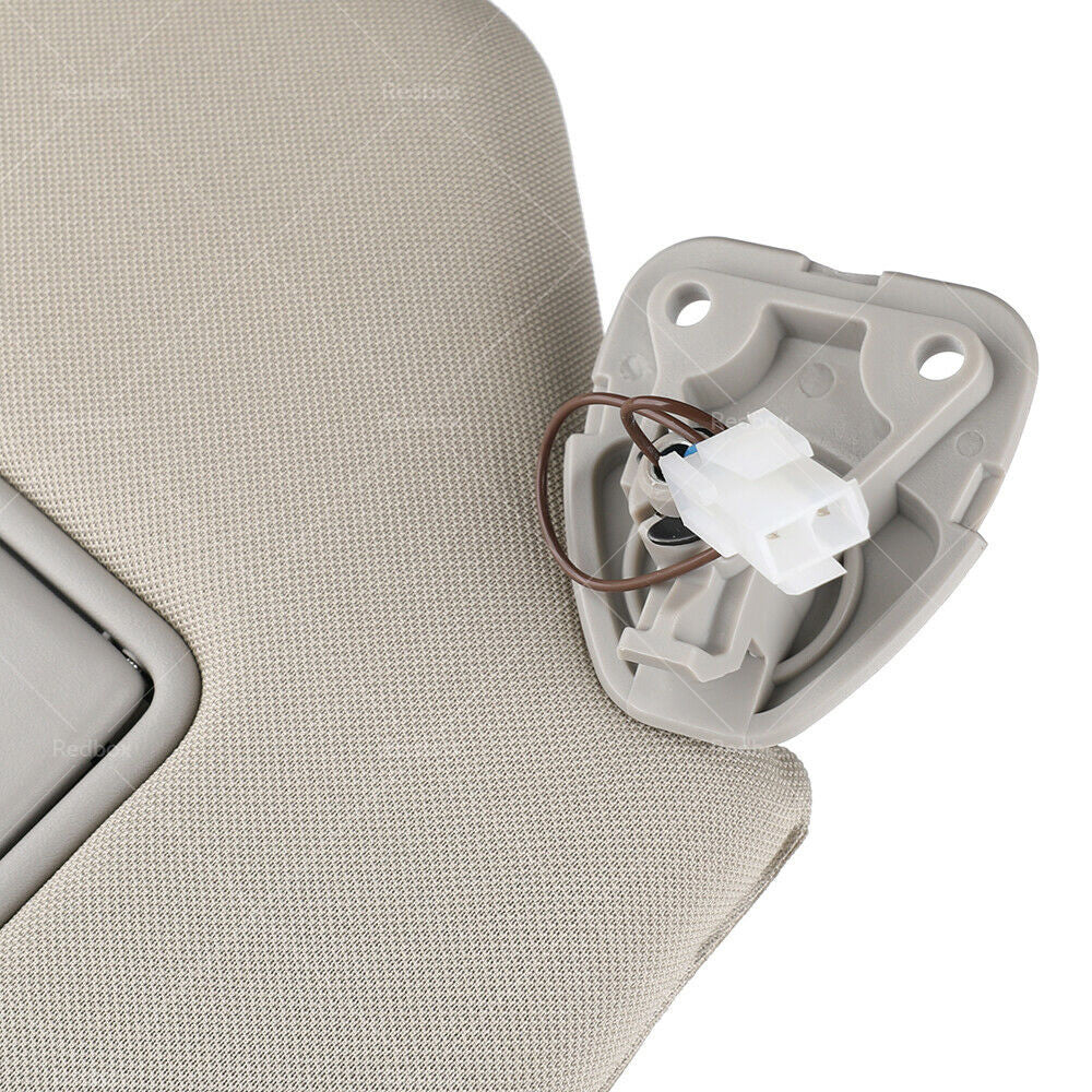 Right & Left Interior Sun Visor Shade Grey Suitable For Nissan Pathfinder R52 2013-2018-3