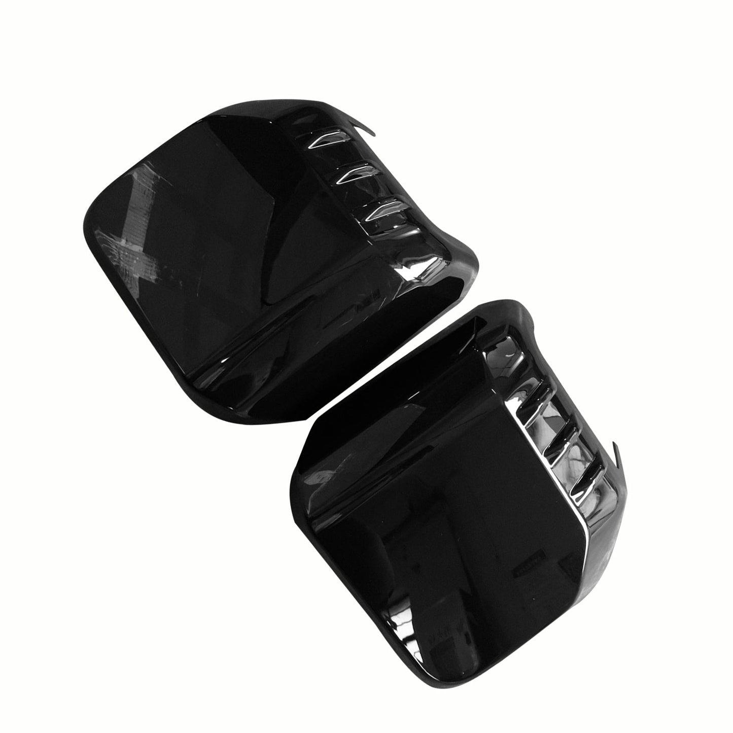 Side Rear View Mirror Cover Suitable For Toyota Prado LC250 J250 2024-On Glossy Black-3
