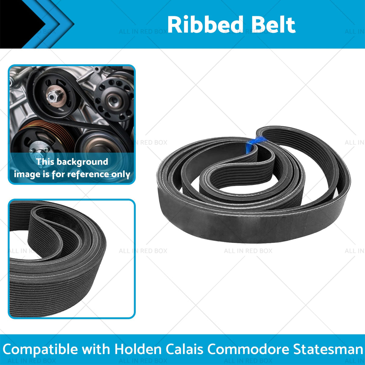 Ribbed Belt 6PK2720 Suitable for Holden Calais Commodore Statesman V6-1