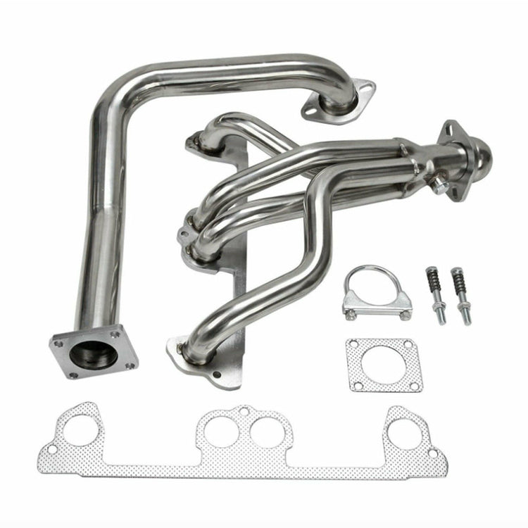Exhaust Manifold Header with Downpipe Suitable for Jeep Wrangler YJ 2.5L L4-0