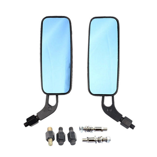 8 - 10mm Motorcycle Mirrors Suitable For Chopper, Cruiser, Bobber, Racer & Cafe Scooter - Frazy's Auto Parts