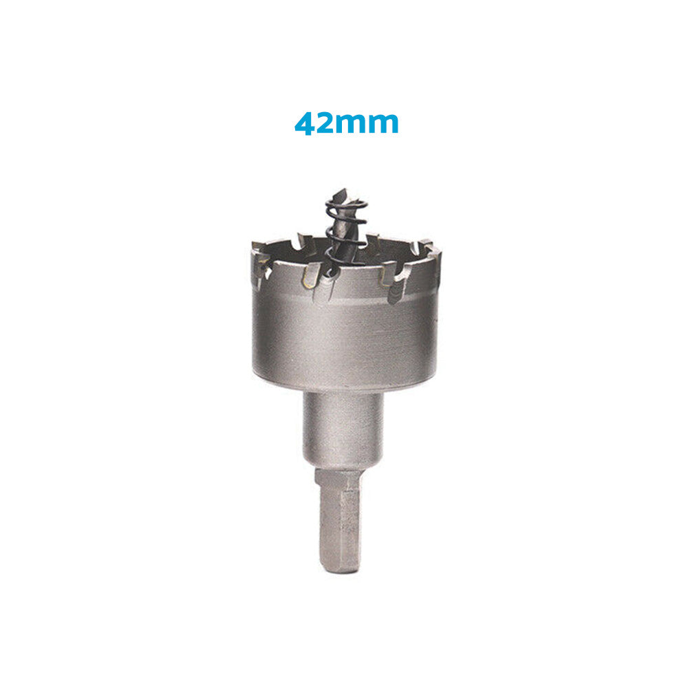 TCT Carbide Tip Hole Saw Drill Bit Suitable For Stainless Steel Cutting 16-53mm-12