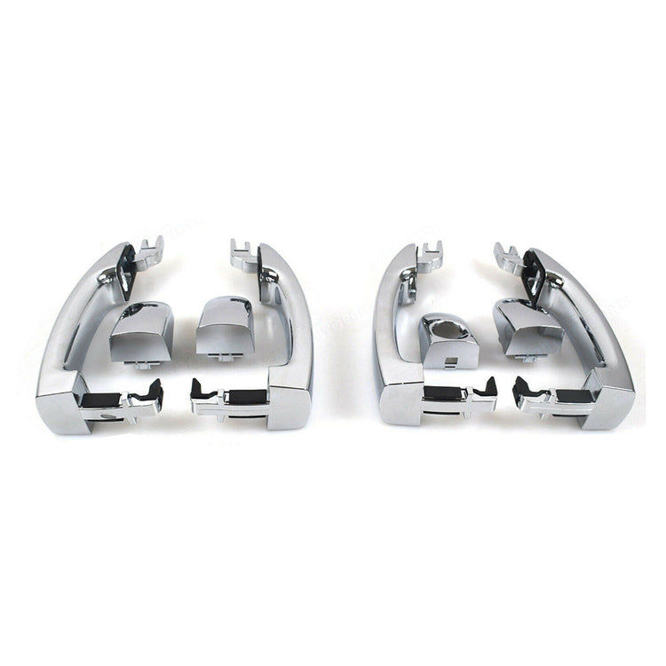 Full Set 4x Outer Door Handles Chrome Suitable For Ford FG Falcon G6/XT/XR6/XR8-0