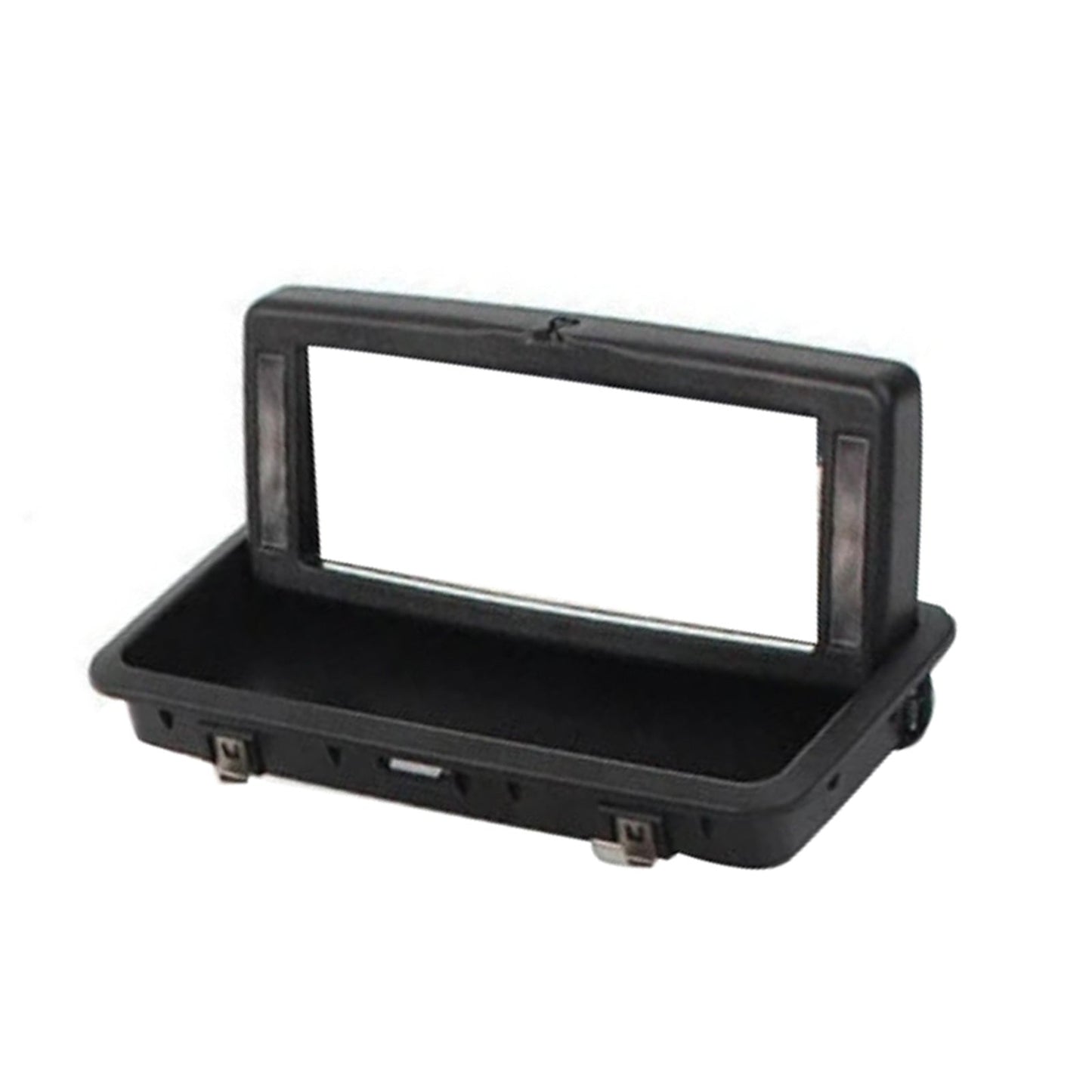Rear Row Vanity Makeup Mirror with Lights Suitable For Jaguar XJ 2010-2019 Black-1
