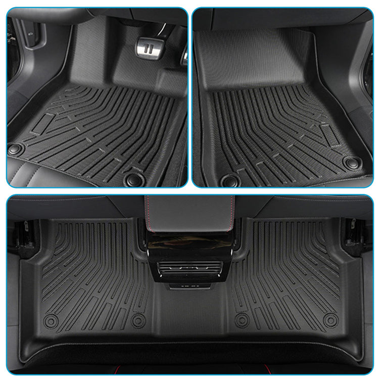 Floor Boot Mats Kit 3D All-Weather Suitable For Nissan X-Trail 22-On T33 e--2