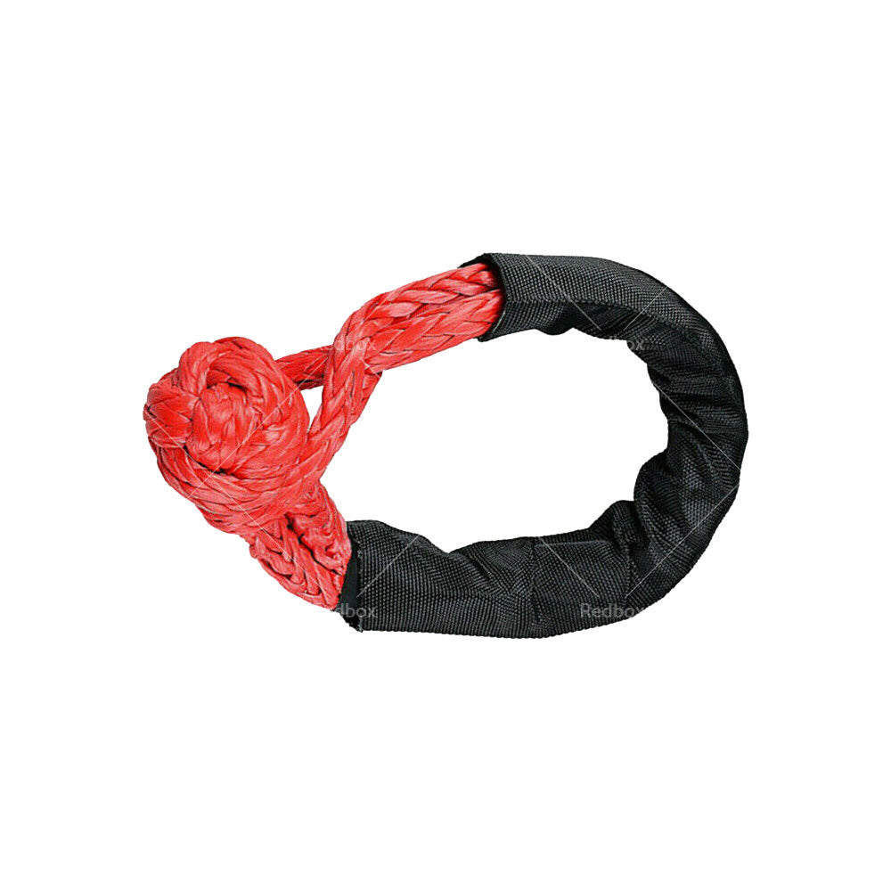 Recovery Ring Snatch Block Pulley 34749bs  and  Soft Shackle Tow Winch Rope Straps-0
