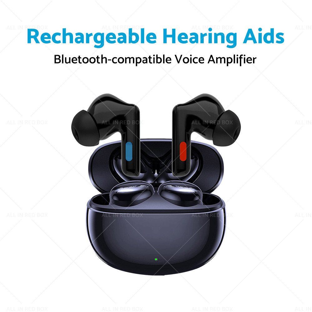 Bluetooth Pair of Rechargeable Hearing Aid Bluetooth-compatible Voice Amplifier-4