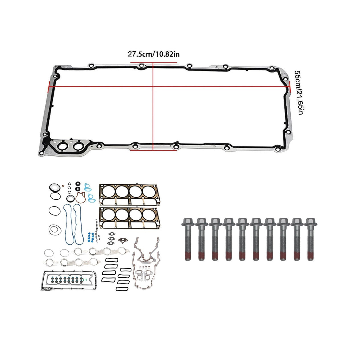 Head Gasket With Bolt Kit Suitable for Holden Commodore VT VX VY LS1 5.7L V8-3