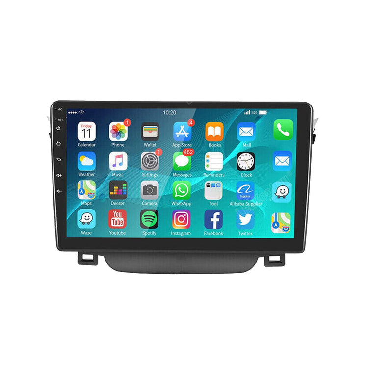 In-Dash Units 9" Touch Screen Stereo CarPlay Suitable For Toyota Corolla 2009-13-0