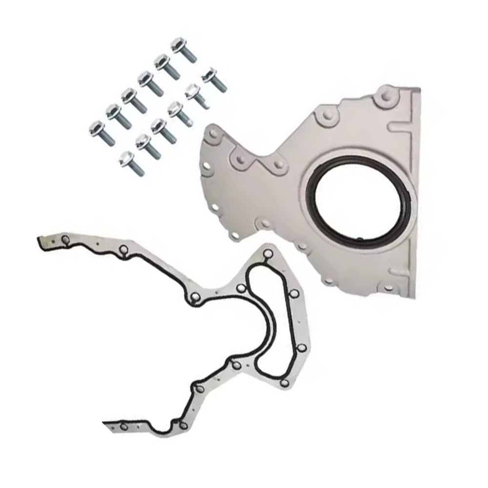 Rear Main Seal Cover Kit Suitable for Chevrolet GMC 4.8L 5.3L 6.0L 6.2L V8-0