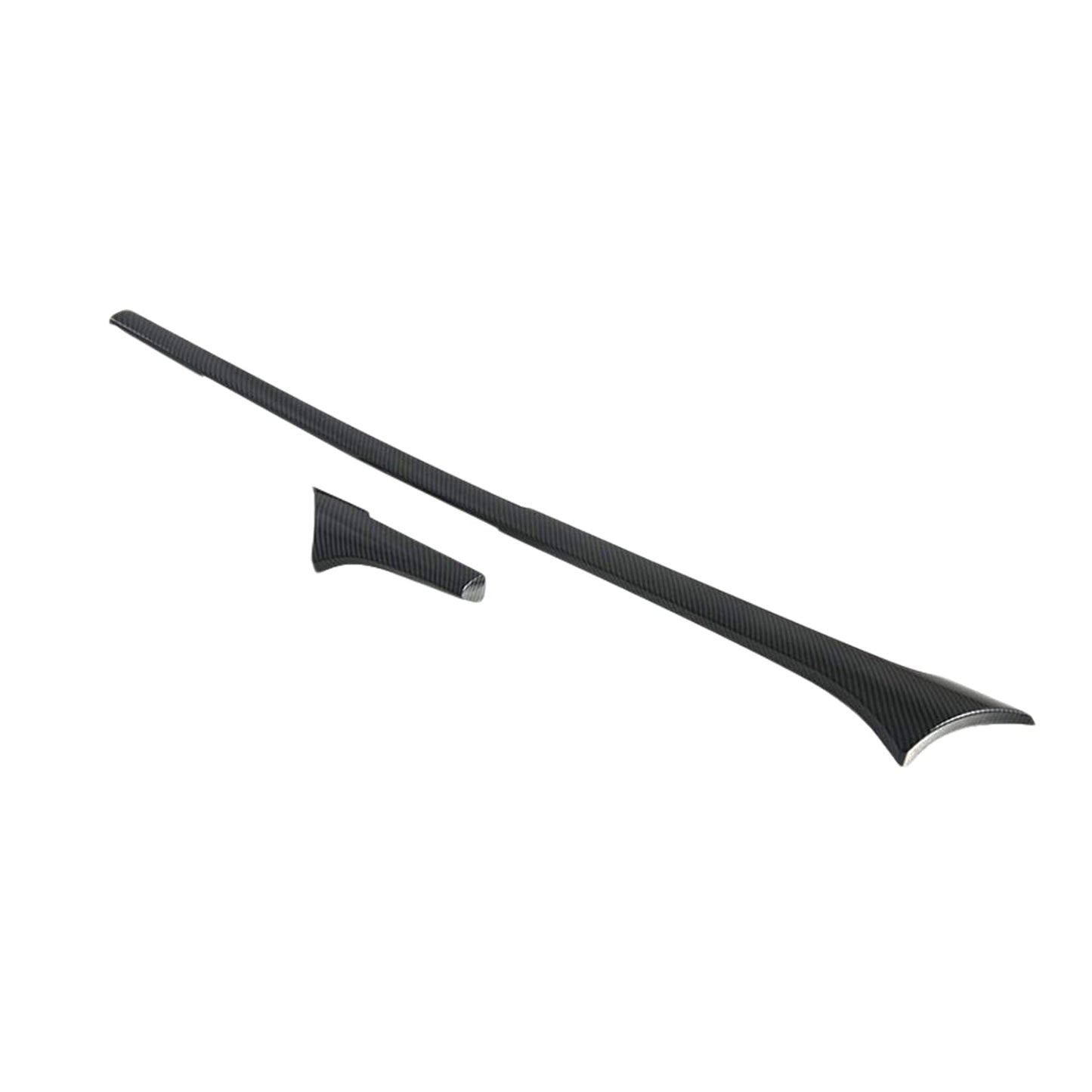 ABS Carbon Dashboard Strip Cover Trim Suitable For Toyota Hilux Revo 2015-2024-0
